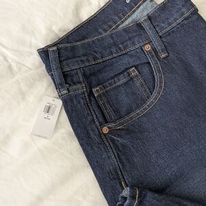 Old Navy Dark Blue Straight Leg Jeans